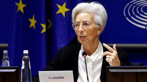 La presidenta del Banco Central Europeo (BCE), Christine Lagarde. / Reuters