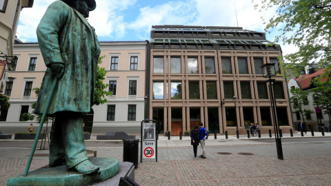 El edificio del banco central de Noruega, en Oslo. REUTERS / Ints Kalnins