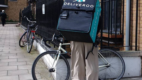 Repartidor de Deliveroo