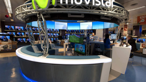 Tienda de Movistar en Madrid /TELEFÓNICA