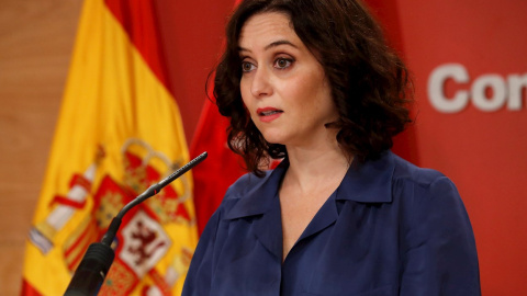 La presidenta de la Comunidad de Madrid, Isabel Díaz Ayuso. - EFE