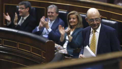 Montoro, en el Congreso este martes. EFE/Kiko Huesca