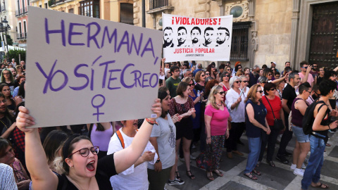 Manifestación en protesta por la sentencia de los miembros de la Manada | EFE/ Archivo