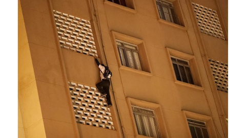 Un pixador o grafitero de Sao Paulo. / NACHO DOCE (REUTERS)