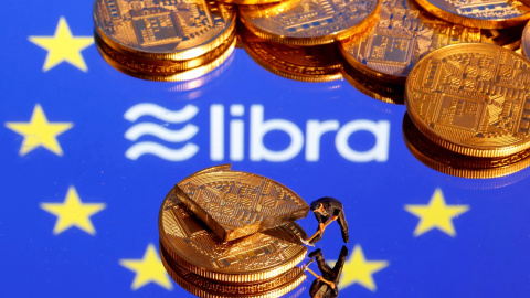 Ilustración de Libra, la criptimoneda de Facebook. REUTERS/Dado Ruvic/Illustration