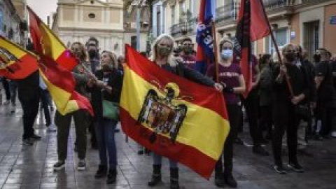 La Generalitat inicia un proceso sancionador por la exhibición de símbolos fascistas en la marcha en València el 12-O