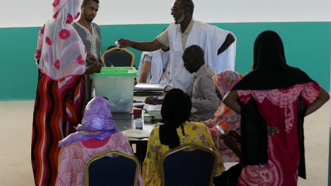 Elecciones en Mauritania. EFE/EPA/MOHAMED MESSARA