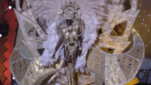 Erika Echuaca Sebe, Reina del Carnaval de Las Palmas de Gran Canaria 2019. | EFE