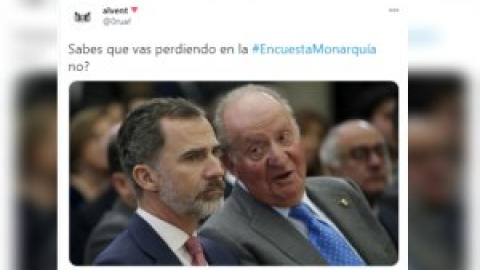 "Este es el motivo por el que no se hace un referéndum": la encuesta independiente sobre la monarquía se corona en Twitter