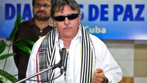 Jesús Santrich, uno de los líderes de las FARC-EP./EFE