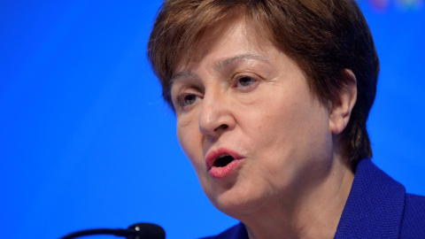 La directora gerente del Fondo Monetario Internacional (FMI), Kristalina Georgieva.  REUTERS / Mike Theiler / Archivo