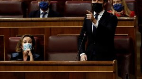 La derecha azuza el Congreso a las puertas de la moción de censura: "Europa nos ve como un Estado fallido", dice Casado