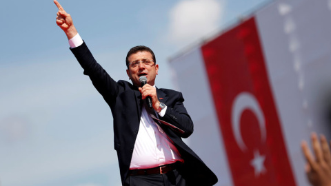 Ekrem Imamoglu, hace unos días en Estambul. REUTERS/Murad Sezer