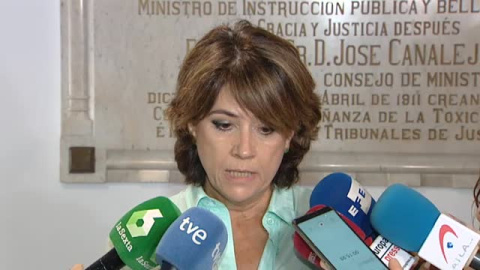 Dolores Delgado sobre los insultos de Vox: "Me parecen inaceptables y los de gÃ©nero doblemente inaceptables"