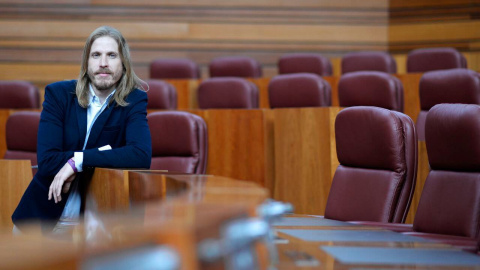 Pablo Fernández Santos, parlamentario autonómico y secretario general de Podemos en Castilla y León. / NACHO GALLEGO