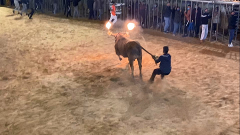 Villarreal celebra el toro embolado en plena pandemia