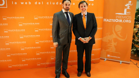 Santiago Abascal e Ignacio Arsuaga