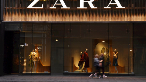 Fachada de una tienda de Zara en Sidney, Australia. EFE/EPA/DEAN LEWINS