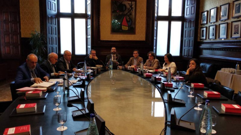 Reunión de la Mesa del Parlament. (EP)