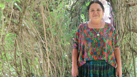 Ana Rutilia Ical, catedrática y candidata a diputada en Guatemala.