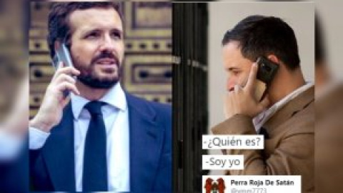 Abascal y Casado, como Pimpinela: el hilarante hilo sobre el desamor en la derecha