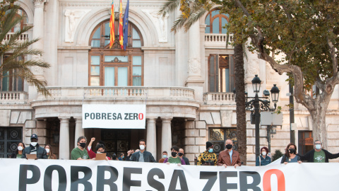 Acto de Pobresa Cero en València el 17 de octubre. / Pobresa Cero