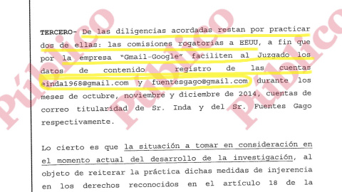 Tercer razonamiento jurídico del auto de archivo de la subpieza secreta del caso Nicolay.