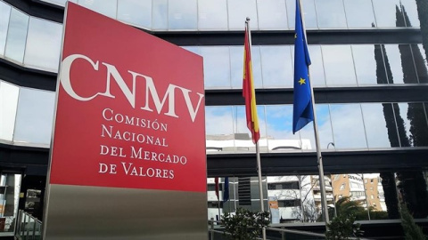 La Comisión Nacional del Mercado de Valores (CNMV). Europa Press