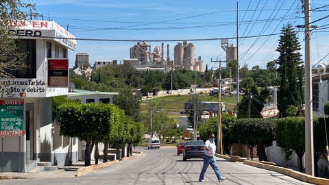 Planta de la mexicana Cemex, en Atotonilco de Tula, estado de Hidalgo.