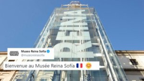 "Que le suban el sueldo a quien haya escrito esto": el Museo Reina Sofía se corona con un tuit dedicado a los franceses