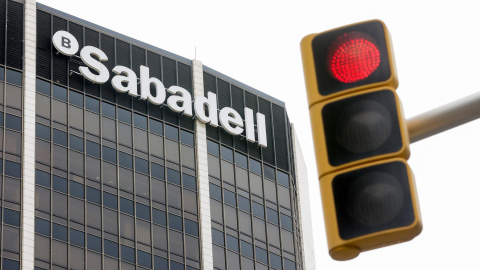 Sede corporativa del Banco Sabadell en Barcelona.