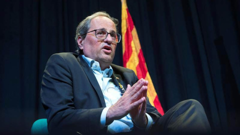 El presidente de la Generalitat, Quim Torra. (MARTA PÉREZ | EFE)