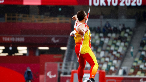 02/09/2021 Héctor Cabrera consigue el bronce en la disciplina de lanzamiento de jabalina