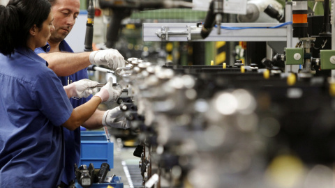 Trabajadores de la empresa automovilística Ford / EFE