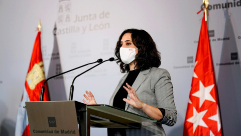 La presidenta madrileña, Isabel Díaz Ayuso. EFE