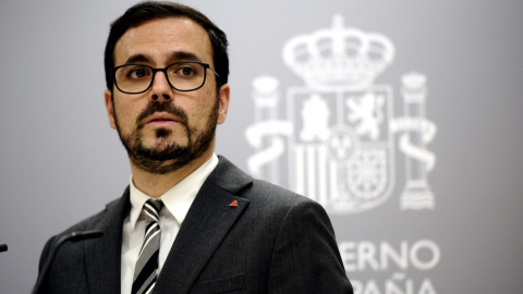 El ministro de Consumo, Alberto Garzón, ofrece una rueda de prensa sobre los resultados del estudio de Vigilancia del Crecimiento, Alimentación, Actividad Física, Desarrollo Infantil y Obesidad en España.