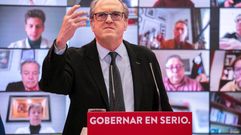 El candidato socialista para la presidencia de la Comunidad de Madrid, Ángel Gabilondo.