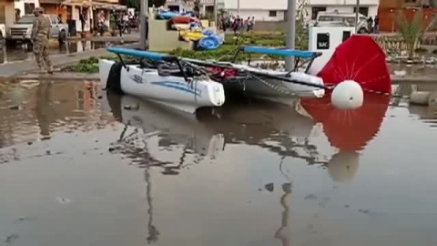 Varias ciudades costeras de Perú afectadas por la erupción volcánica en Tonga