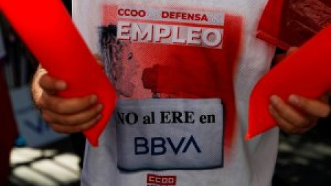 BBVA y los sindicatos acuerdan el despido de 2.725 trabajadores