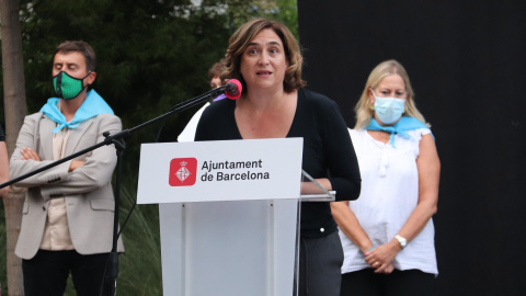 L'alcaldessa de Barcelona, Ada Colau, en una imatge d'arxiu del passat agost.