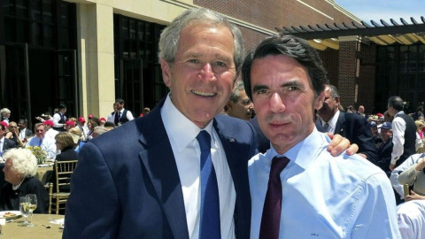 Bush y Aznar