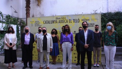 Presentació de la gala 'Catalunya aixeca el teló', que marca l'inici de la temporada teatral.