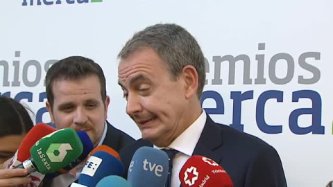 Zapatero sobre la querella de Vox: "no merece calificaciÃ³n"