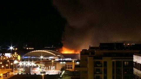 Incendio de Yeste / Twitter Policía de Albacete