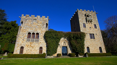 Exteriores del Pazo de Meirás. MANUEL MARRAS