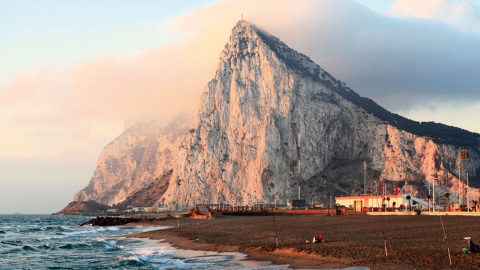 Foto de archivo. El Peñón de Gibraltar. EFE