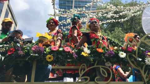 Celebración del Orgullo Gay en Ciudad de México. / ANNA PORTELLA