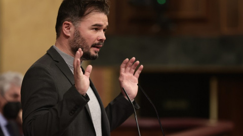 El portavoz de ERC en el Congreso, Gabriel Rufián. -Eduardo Parra / Europa Press
28/12/2021