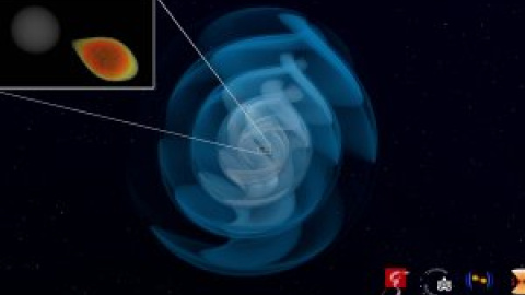 Un agujero negro absorbe una estrella de neutrones, el último hito en la detección de ondas gravitacionales