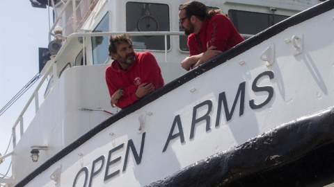 El fundador y director de la ONG Proactiva Open Arms, Oscar Camps. EFE